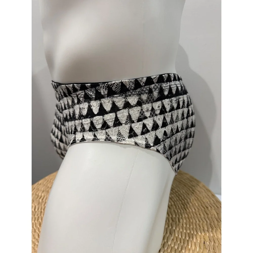 Cosabella Never Say Never Printed Comfort Micro Brief Jazzy Jeff Size M